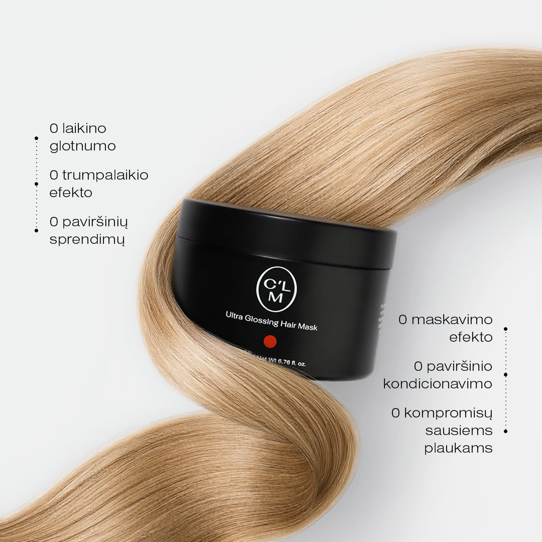 Nourishing hair mask with macadamia oil Ultra Glossing