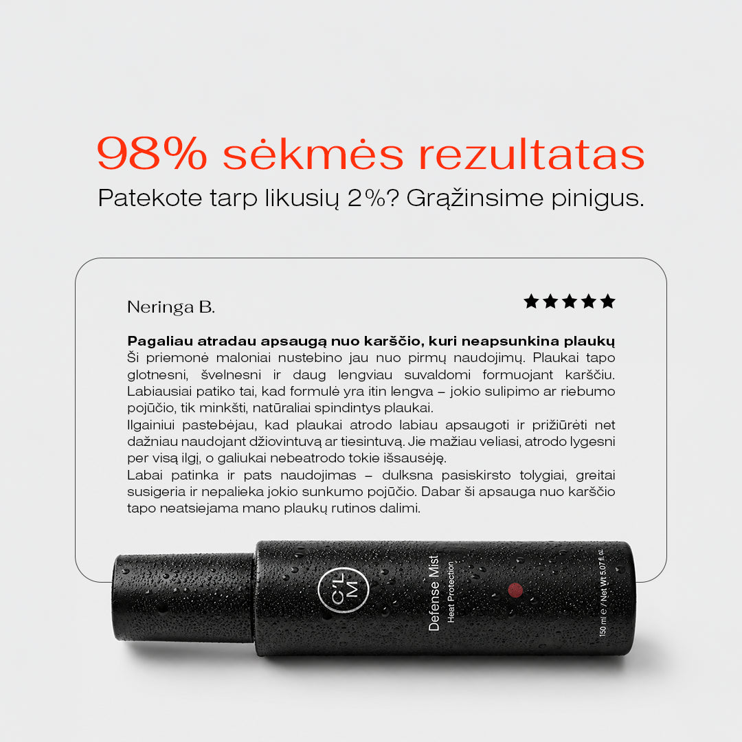 Apsauga nuo karščio plaukams 150ml
