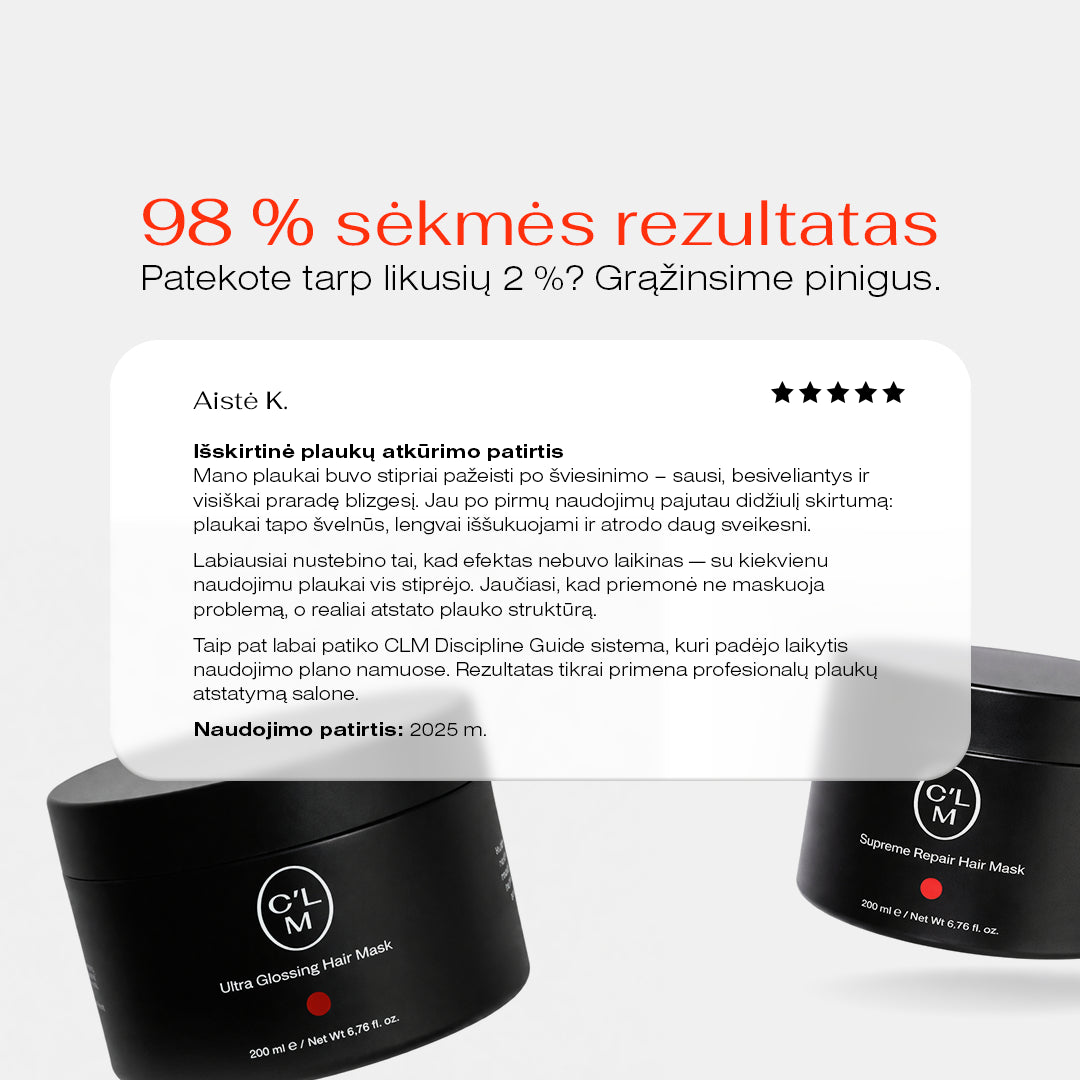 Restorative hair mask Supreme Repair with hydrolyzed keratin and avocado oil