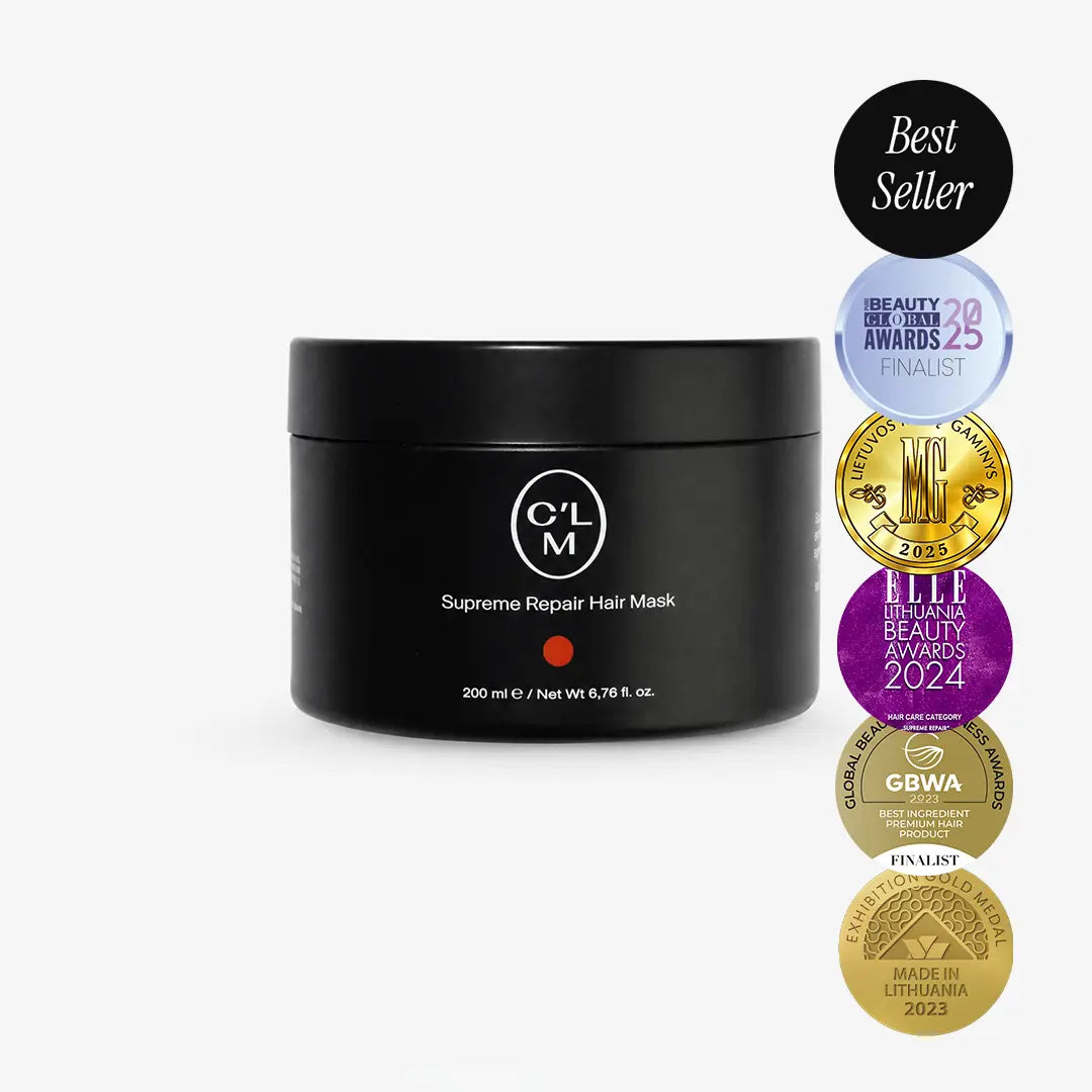 Restorative hair mask Supreme Repair with hydrolyzed keratin and avocado oil