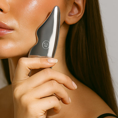 Veido, kaklo ir akies sričių masažuoklis Gua Sha