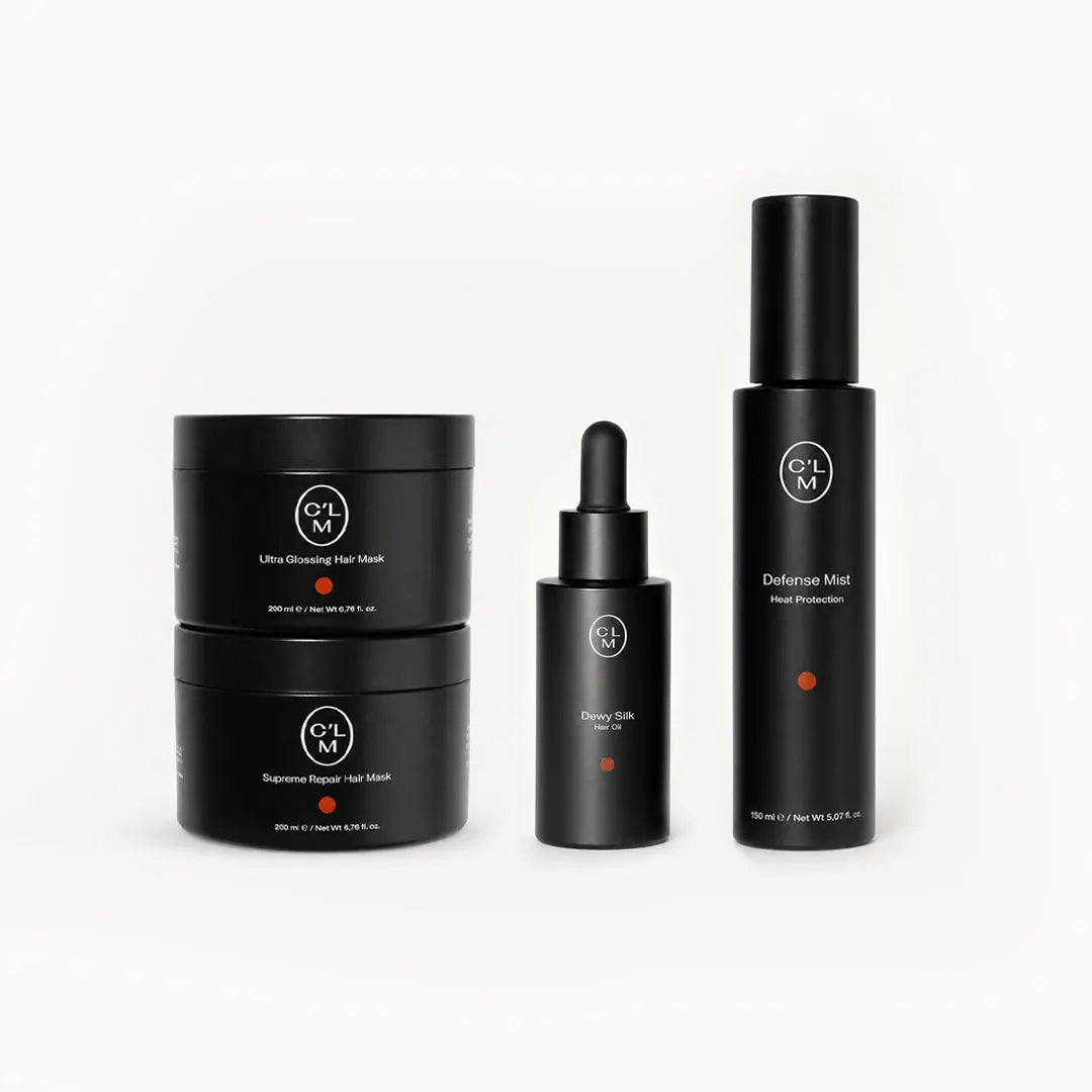 CLM Total Hair Care Bundle: Restore, Shine, Protect